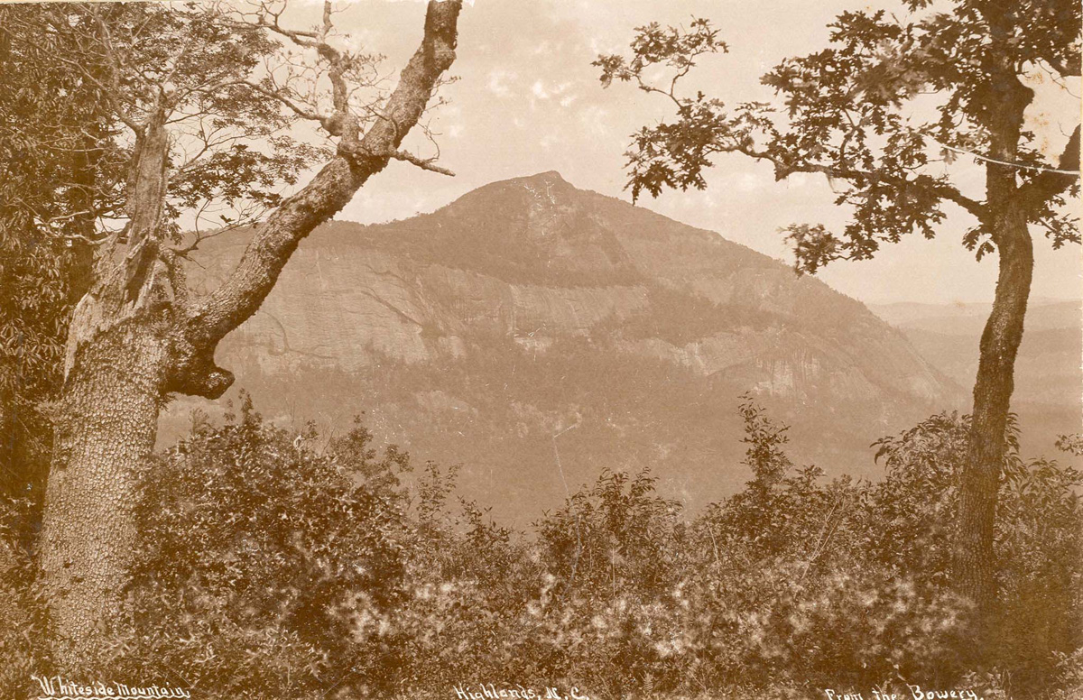 Whiteside Mountain from the Bowery